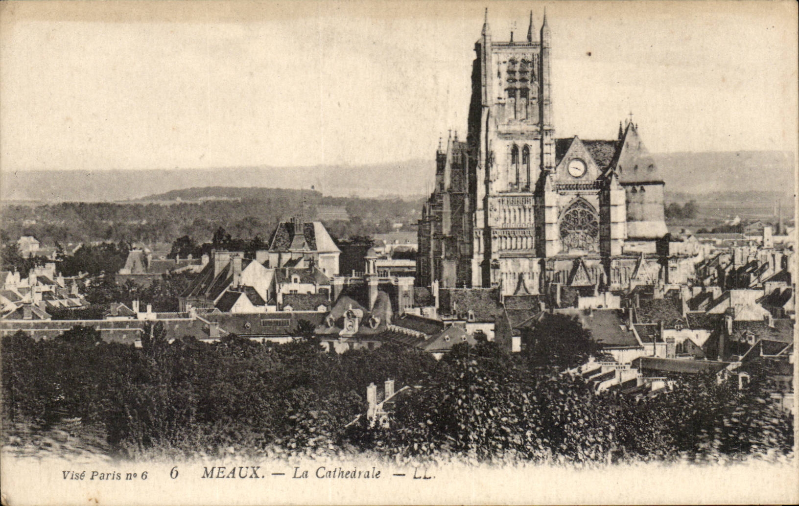 Meaux - the Cathedral - CPA