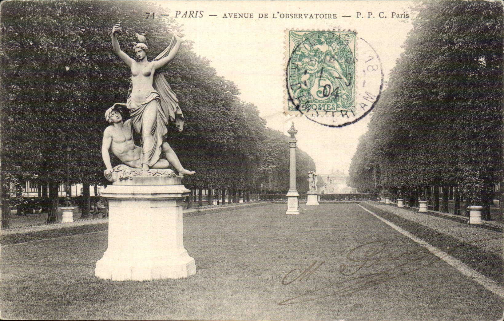 Paris CPA Which occurred of the Observatory