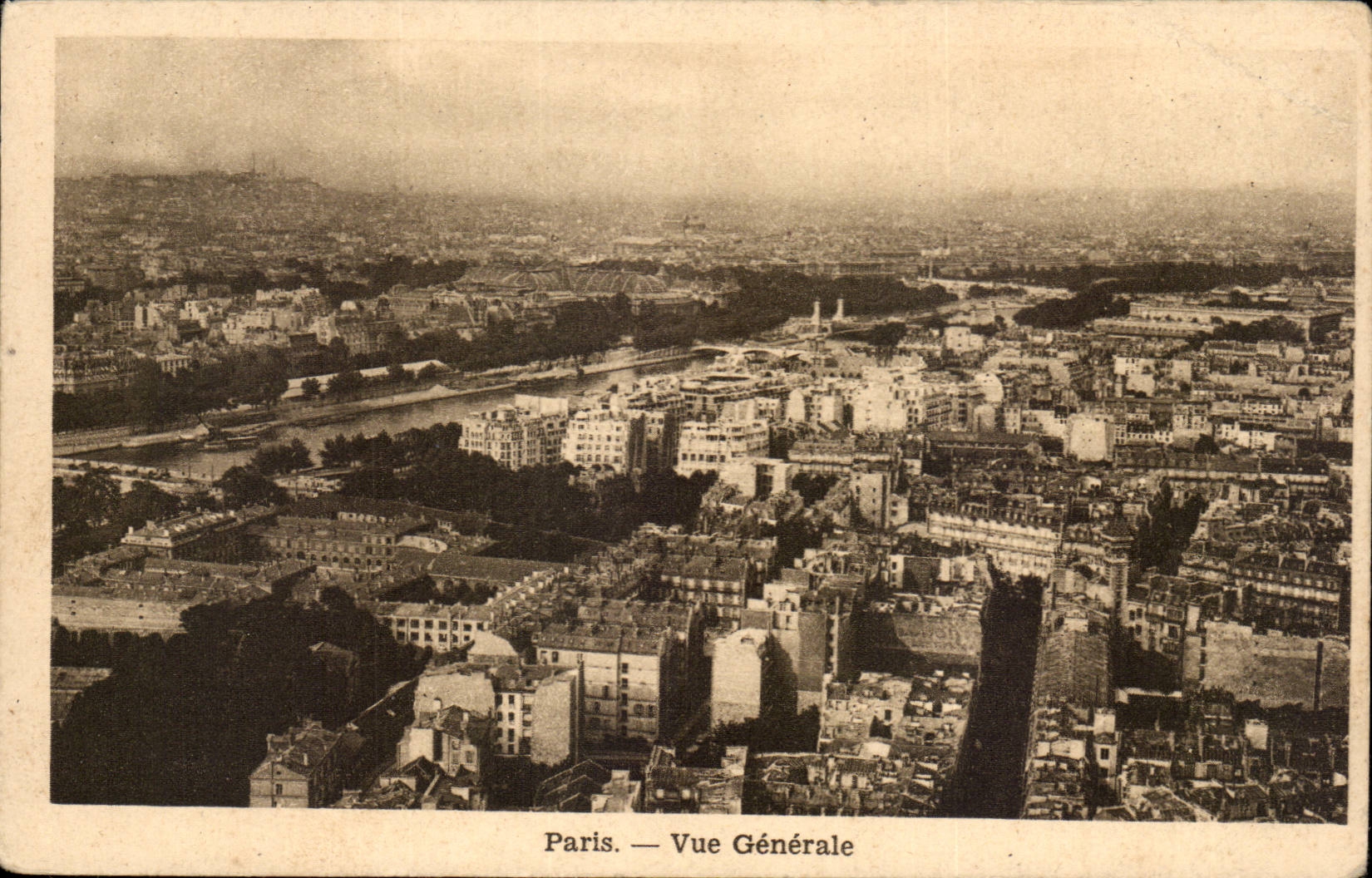 Paris 1 - Vue Generale - CPA 