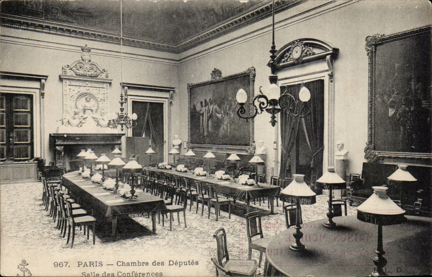Paris 1 - Chambre des Deputes - CPA 