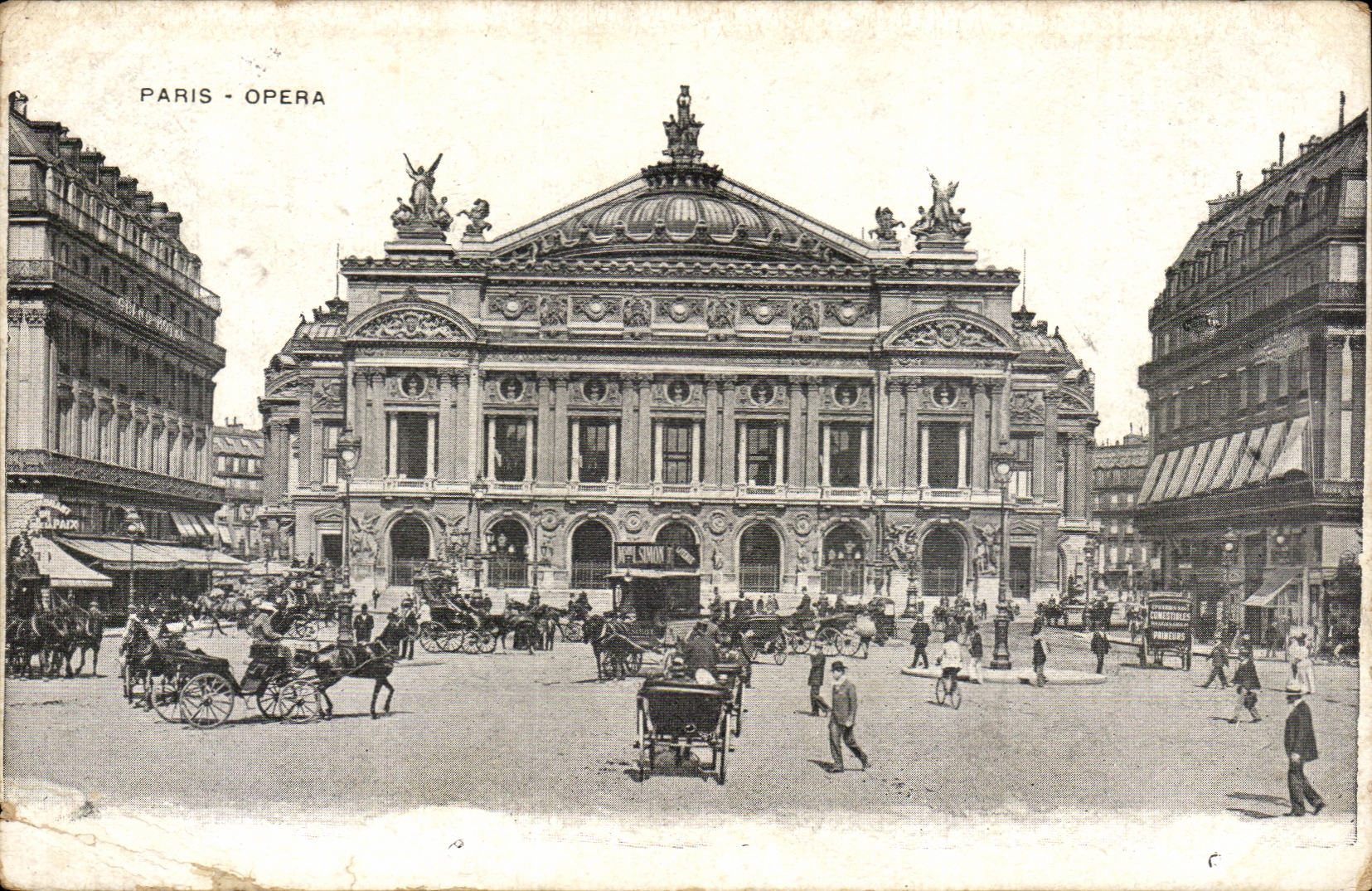 Paris 9 - L'Opera - CPA 