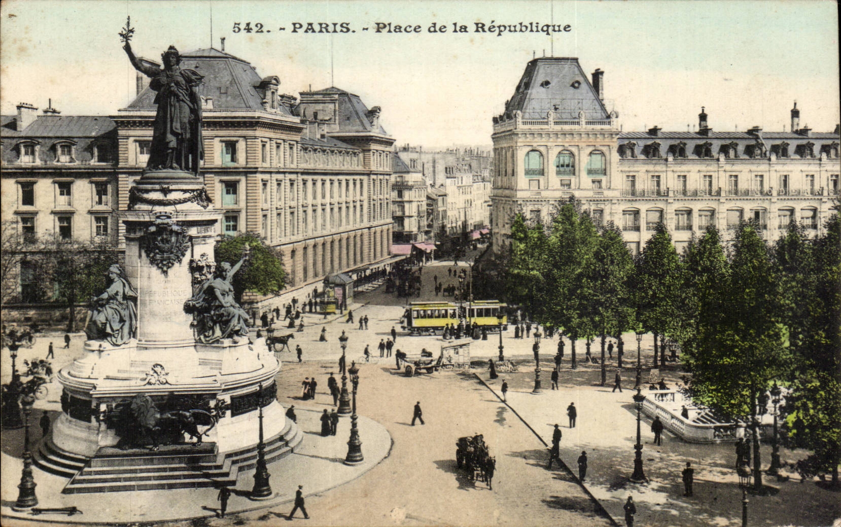 Paris 10 - Place Republic - CPA