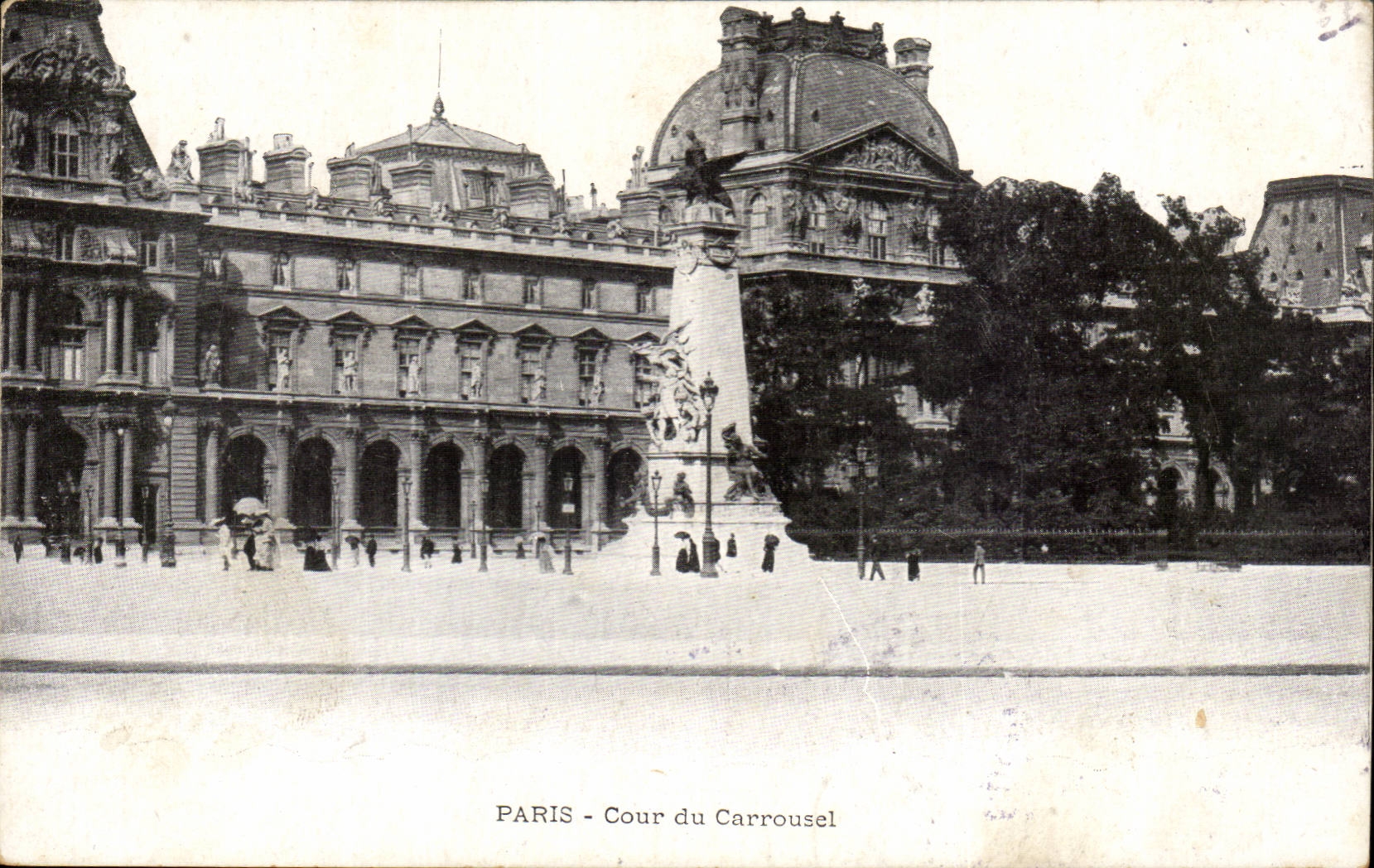 Paris 1 - Cour du Caroussel - CPA 