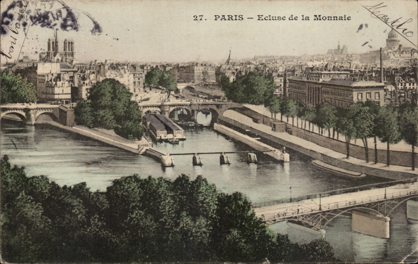 Paris 1 - Ecluse de la Monnaie - CPA 