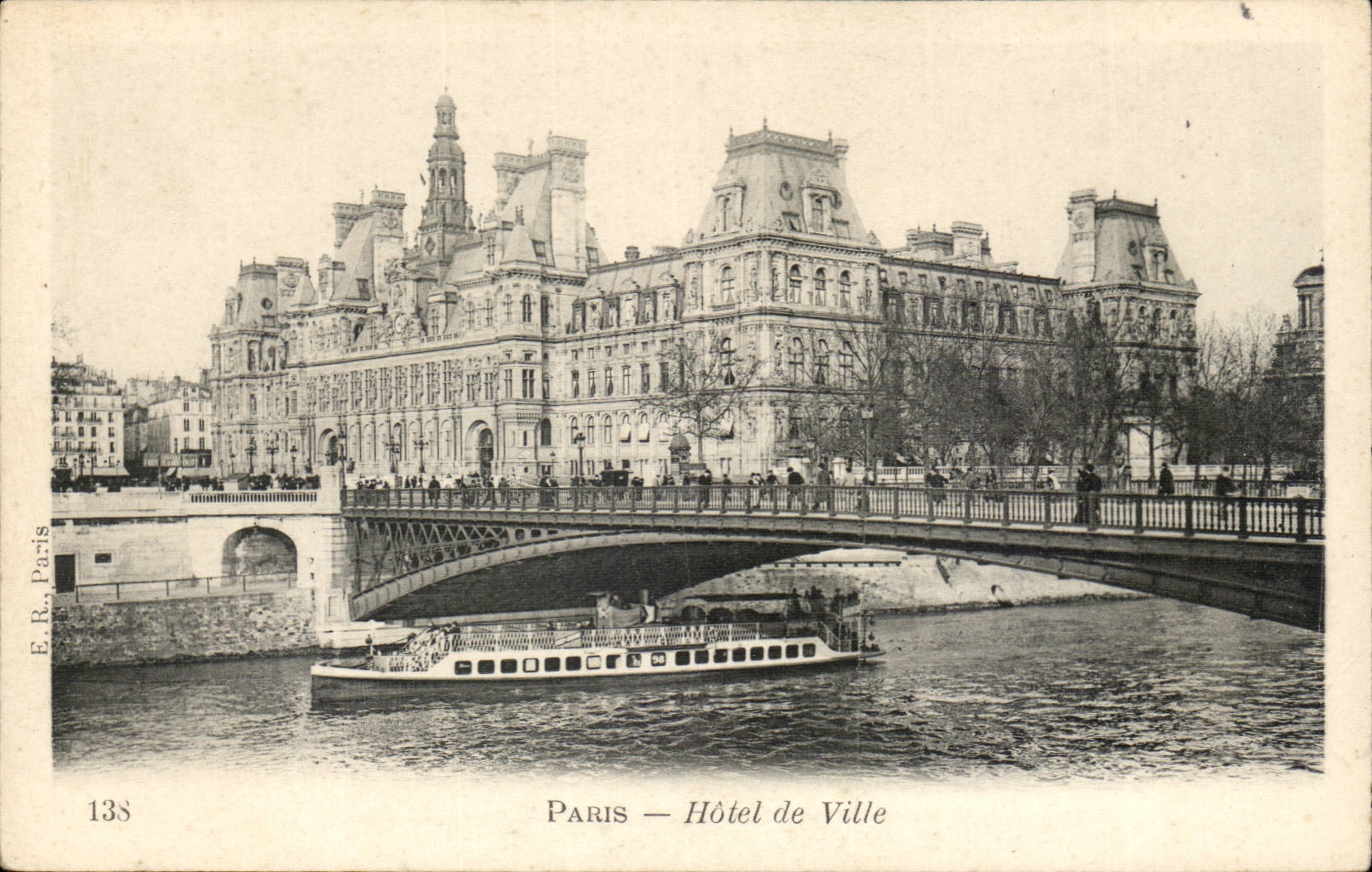 Paris 4 - Hotel de Ville - CPA 