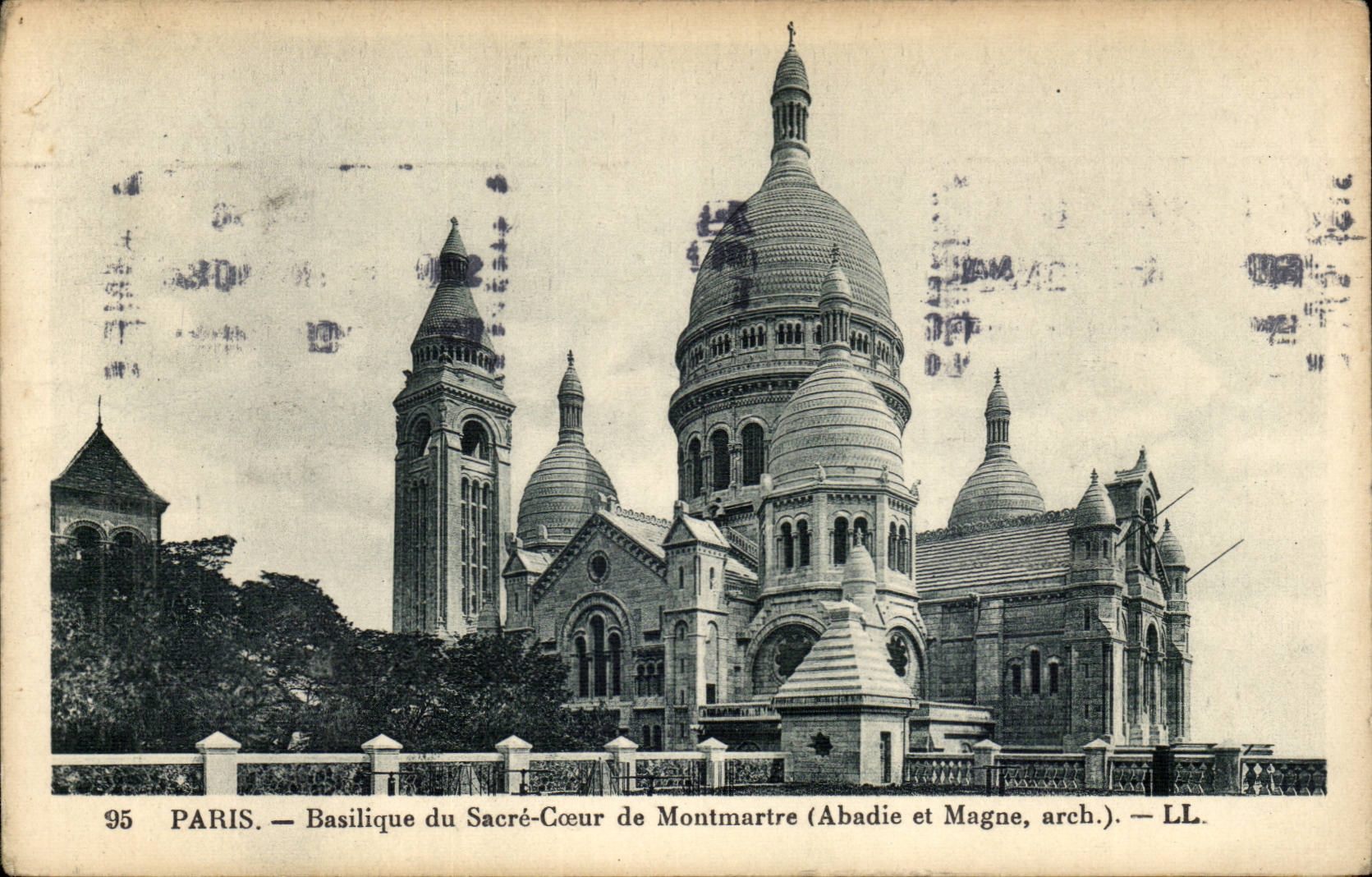Paris 18 - Basilique Sacre Coeur - CPA