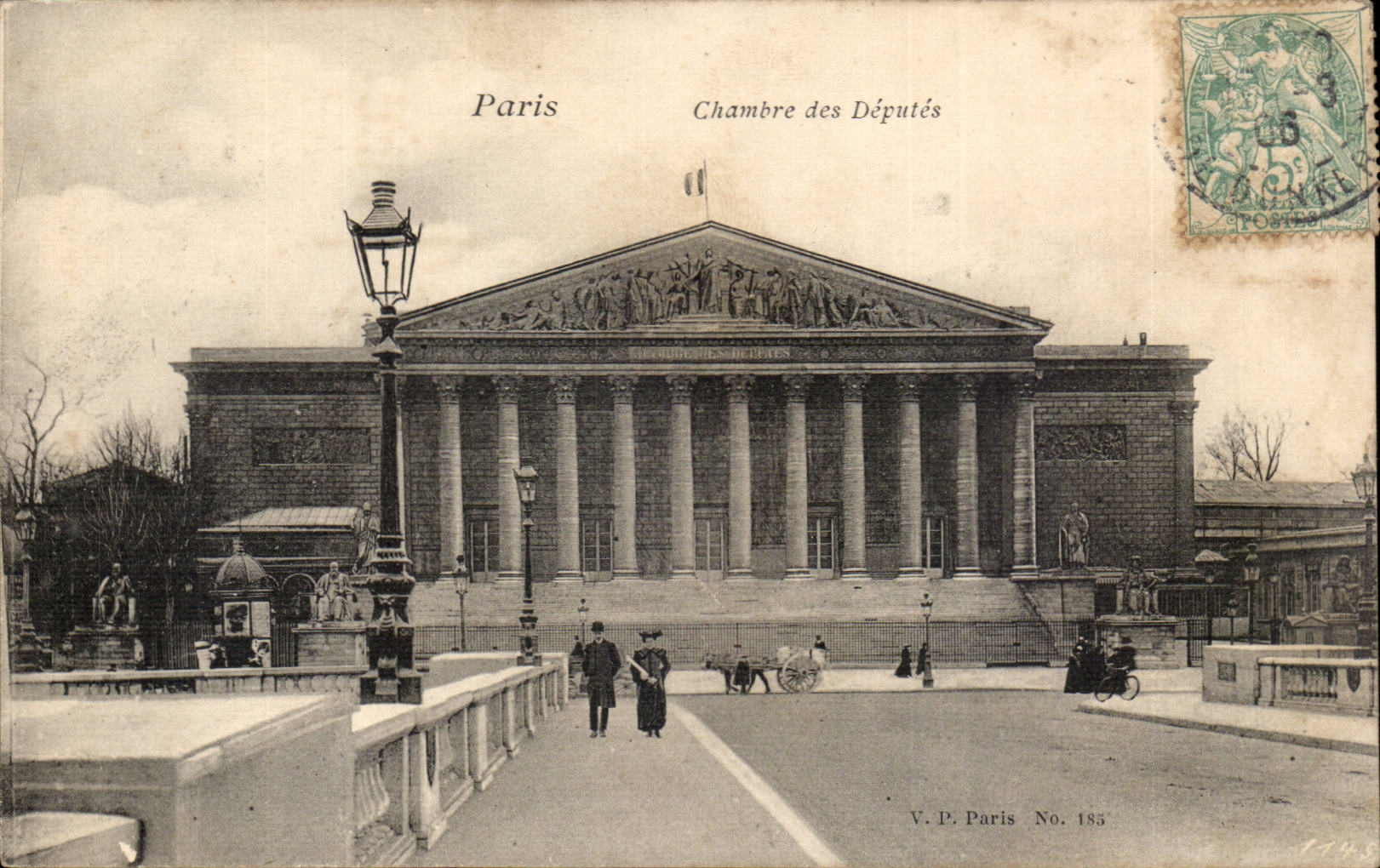 Paris - 1 - Chambre des Deputes CPA 