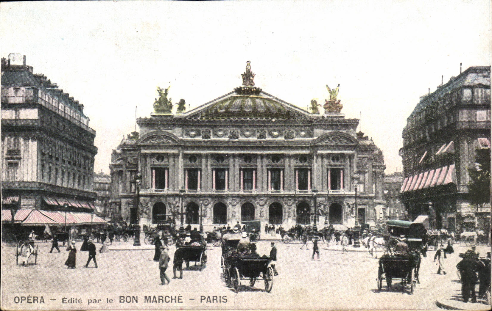 Paris - 9 - L'Opera - Edite par le Bon Marche - CPA