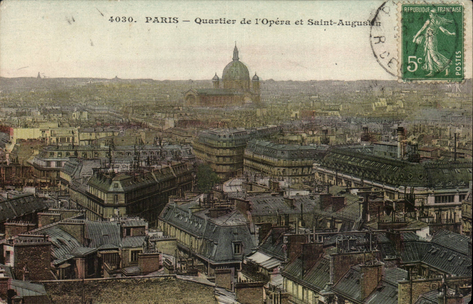Paris - 9 - Quartier de L'Opera et St Augustin - CPA
