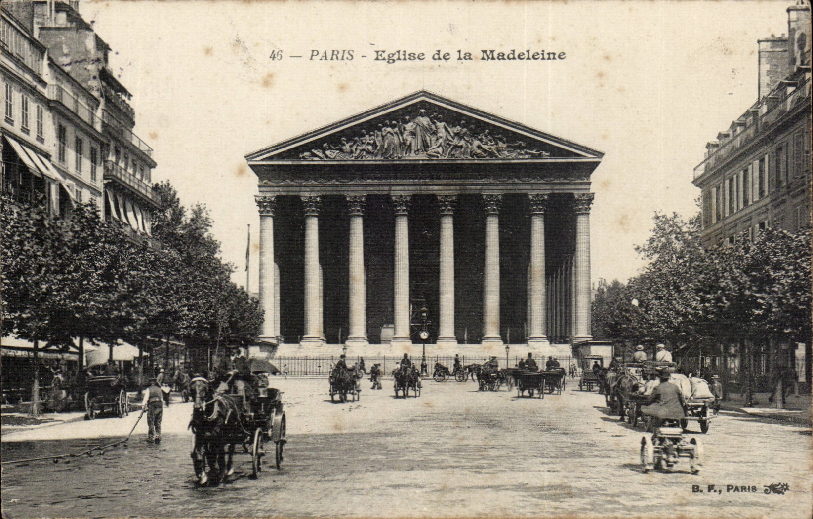 Paris - 8 - Church of Madeleine CPA