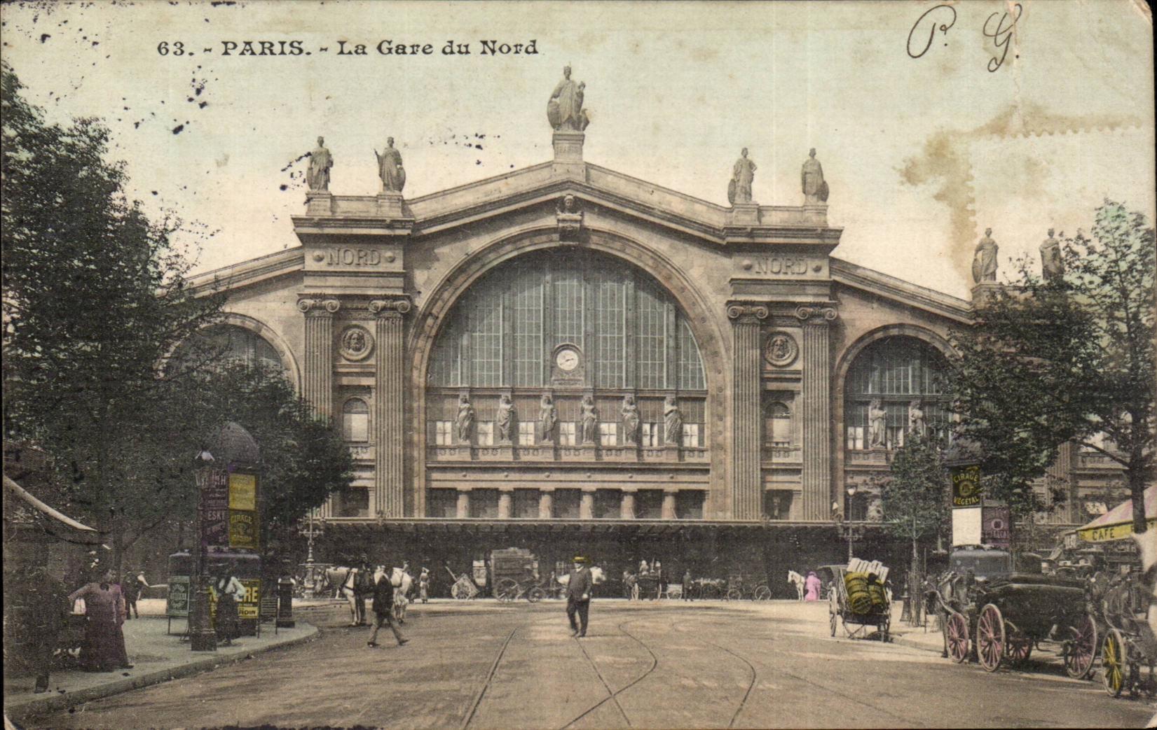 Paris - 10 - Station of North CPA