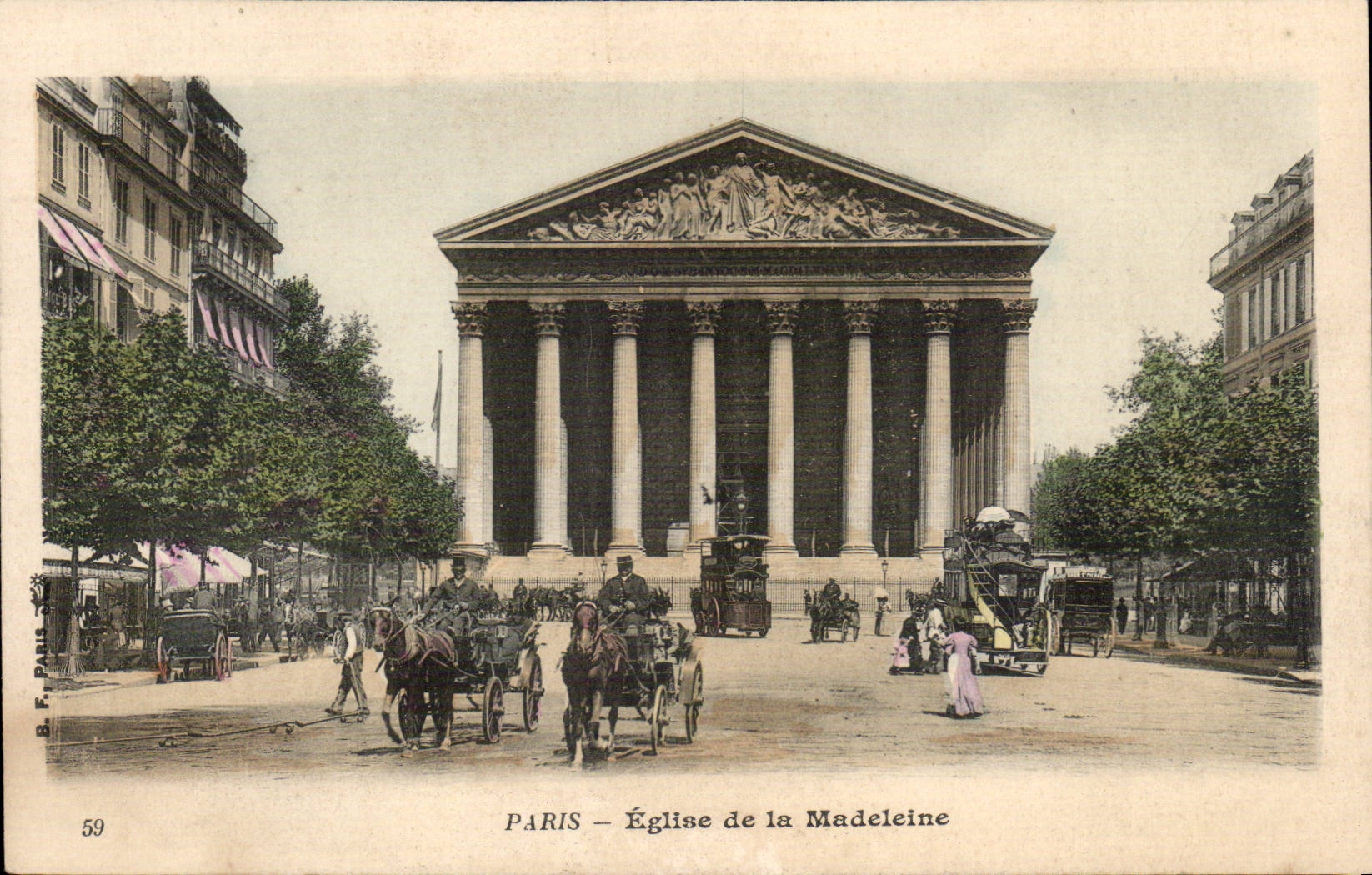 Paris 7 - Church of the Madeleine - CPA