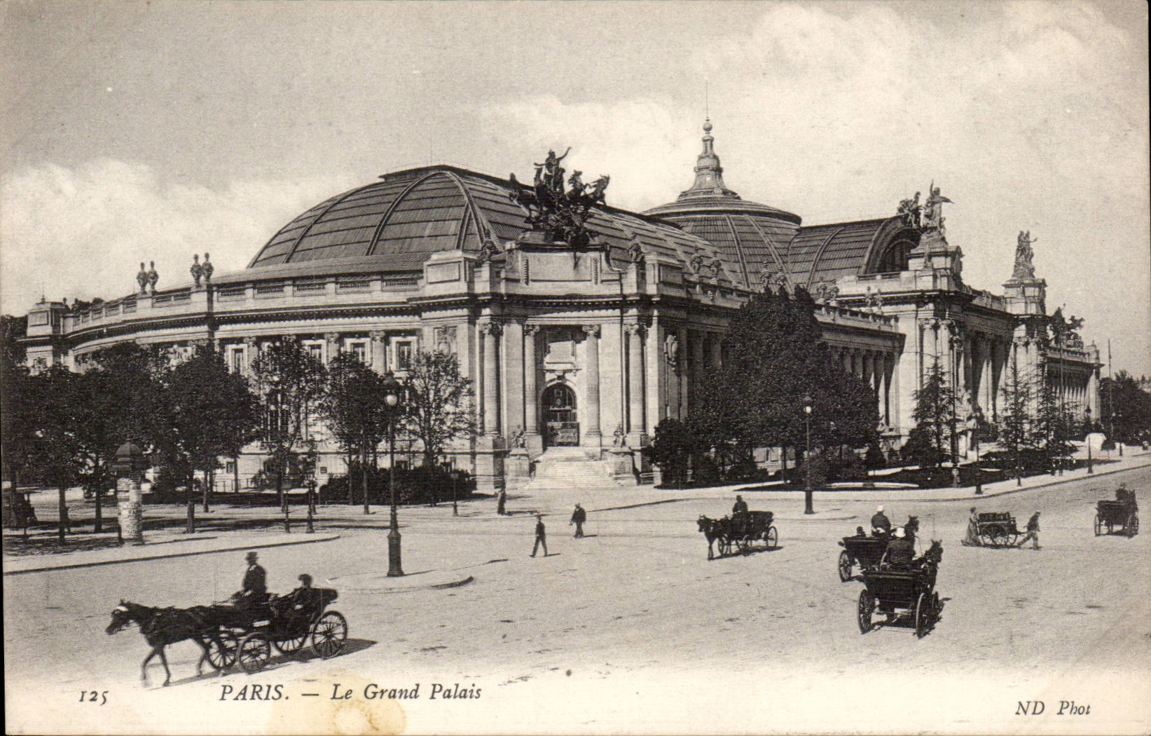 Paris 8 - The Grand Palais - CPA