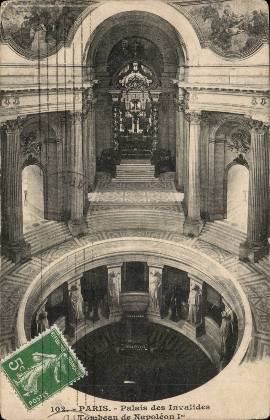 Paris 7 the Tomb of Napoleon i to Invalides - CPA