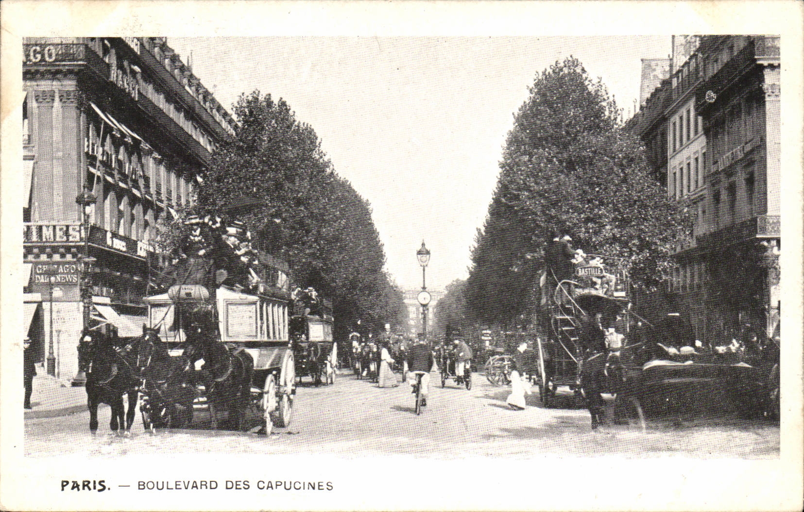 Paris - 9 - Le Boulevard des Capucines - CPA 