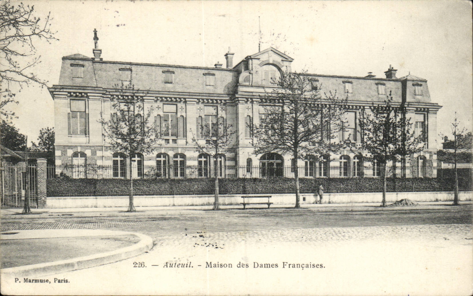 Auteuil - House of the French Ladies - CPA