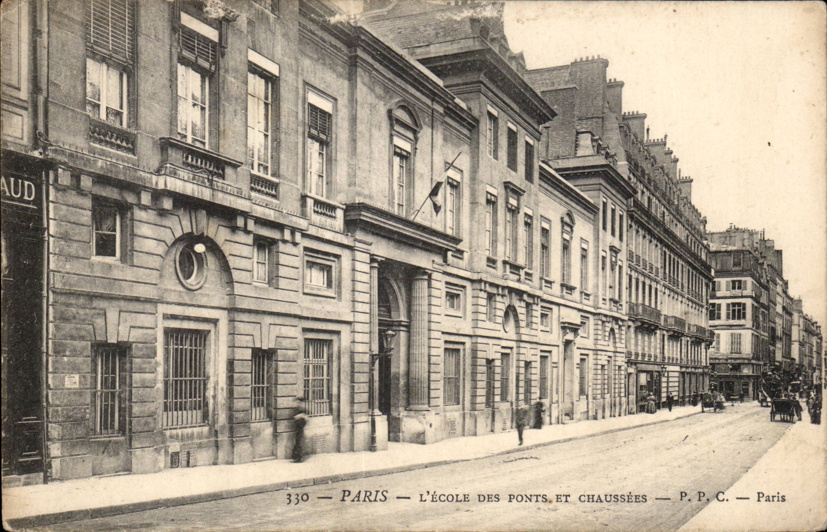 Paris 6 - School of the Highways Departments - CPA