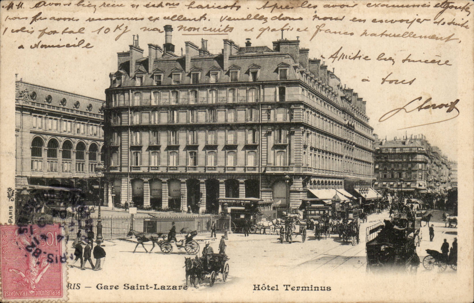 Paris 8 - Park Saint Lazare - Hotel Terminus - CPA