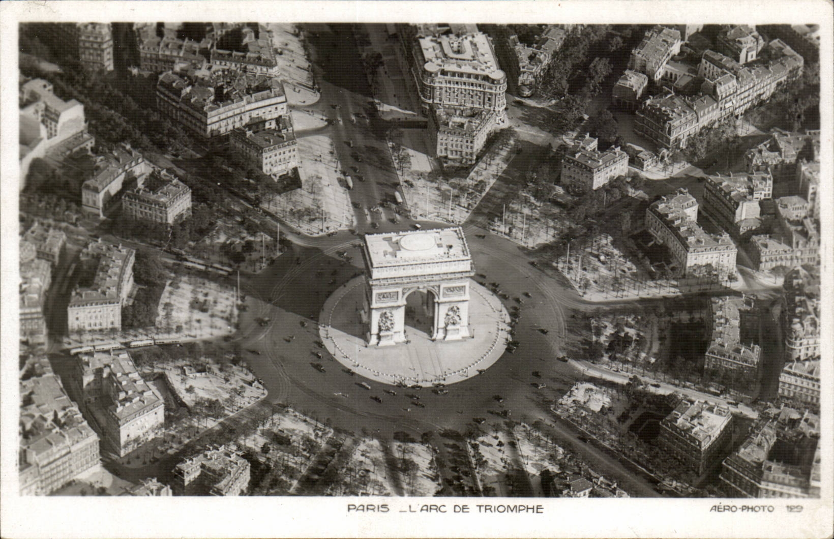 Paris 8 - Arc de Triomphe the CPA