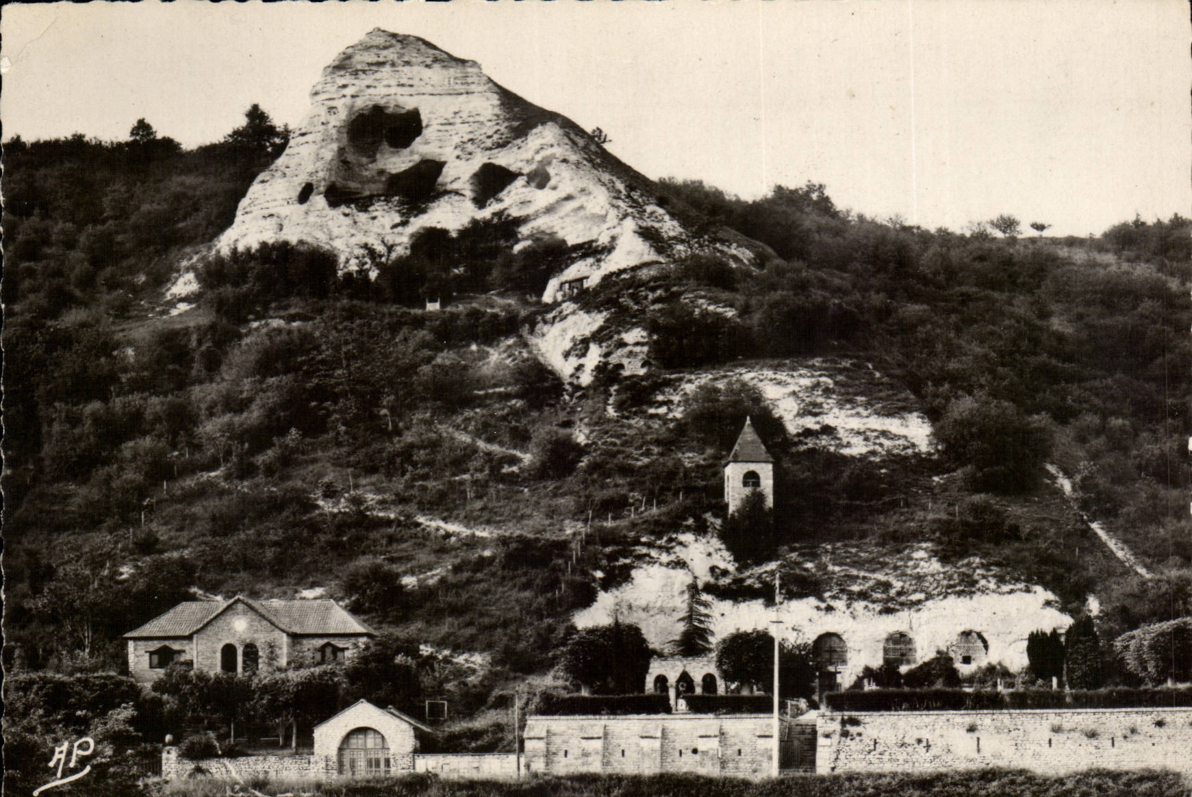 MODERN CARD High Isle the large dovecote and the underground church