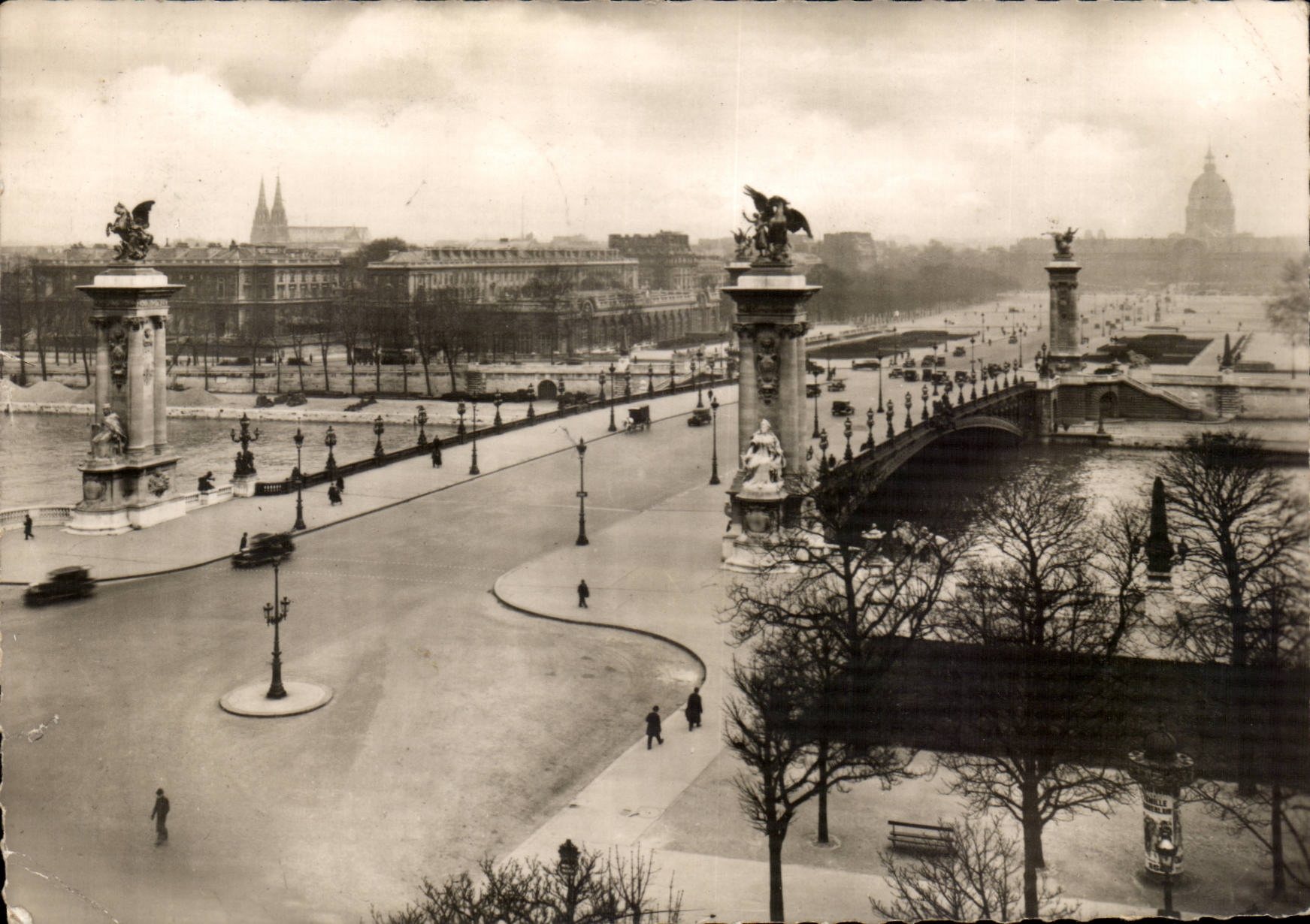 Paris 7 - The Bridge Alexandre III - CPA