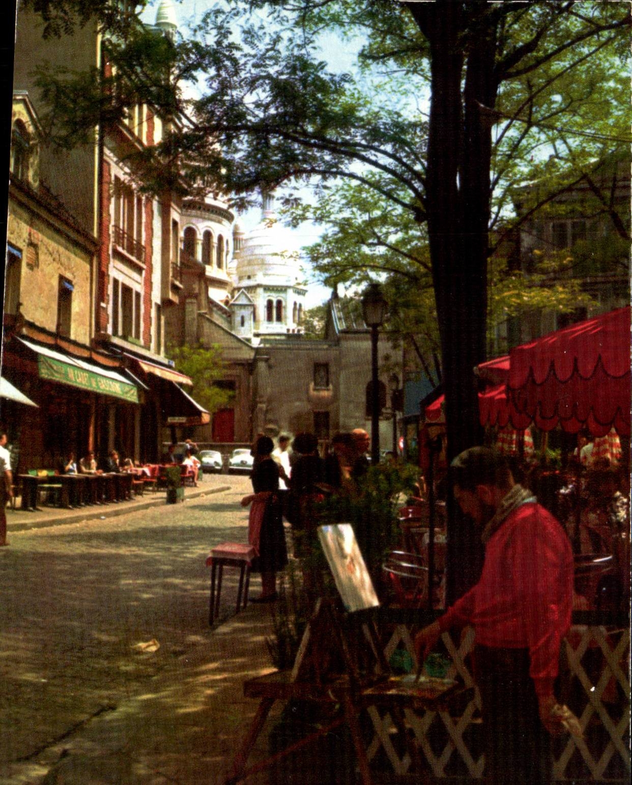 Paris 18 - Place du Tertre - Montmartre CPA 