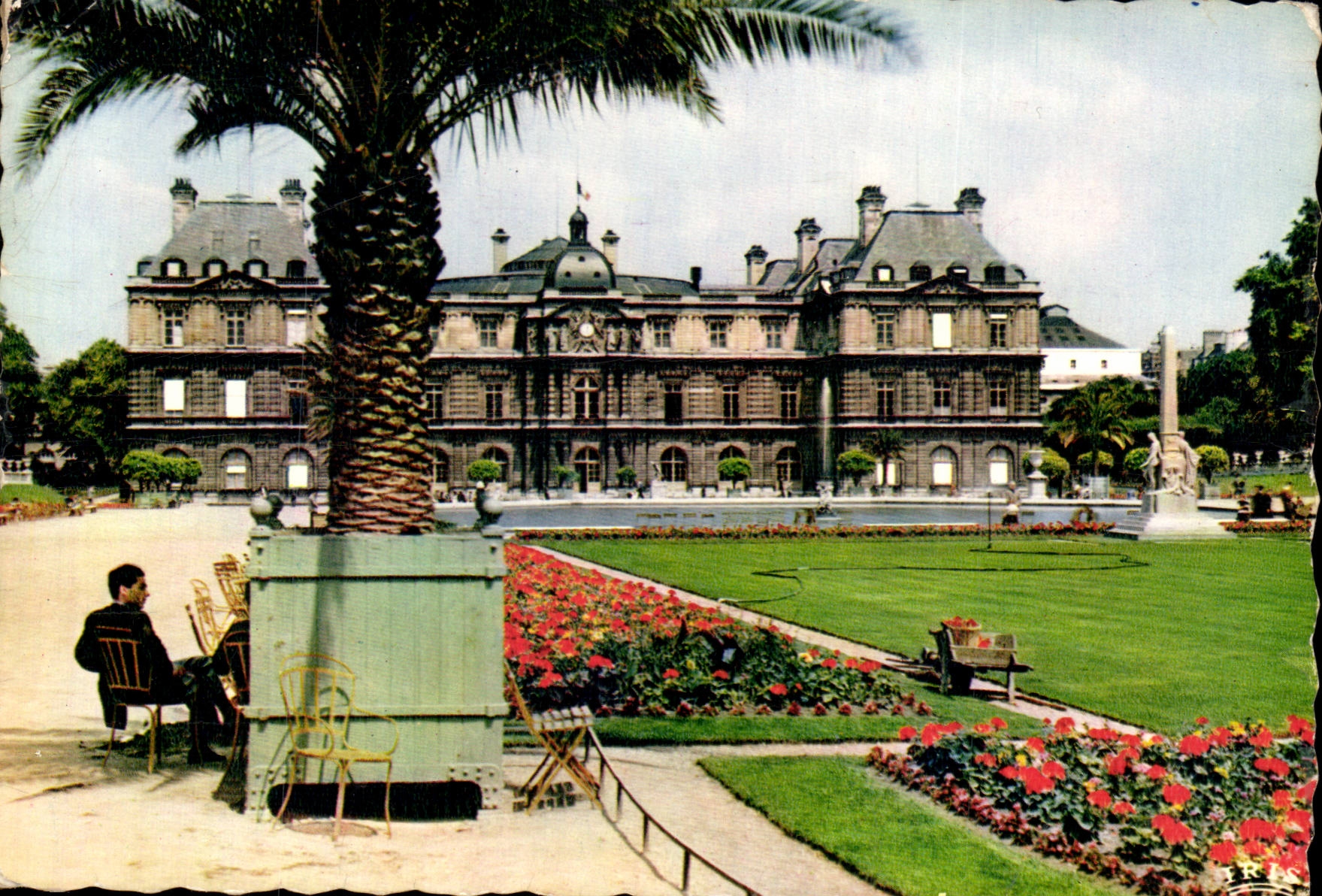 Paris - 6 - Luxembourg and Gardens CPA