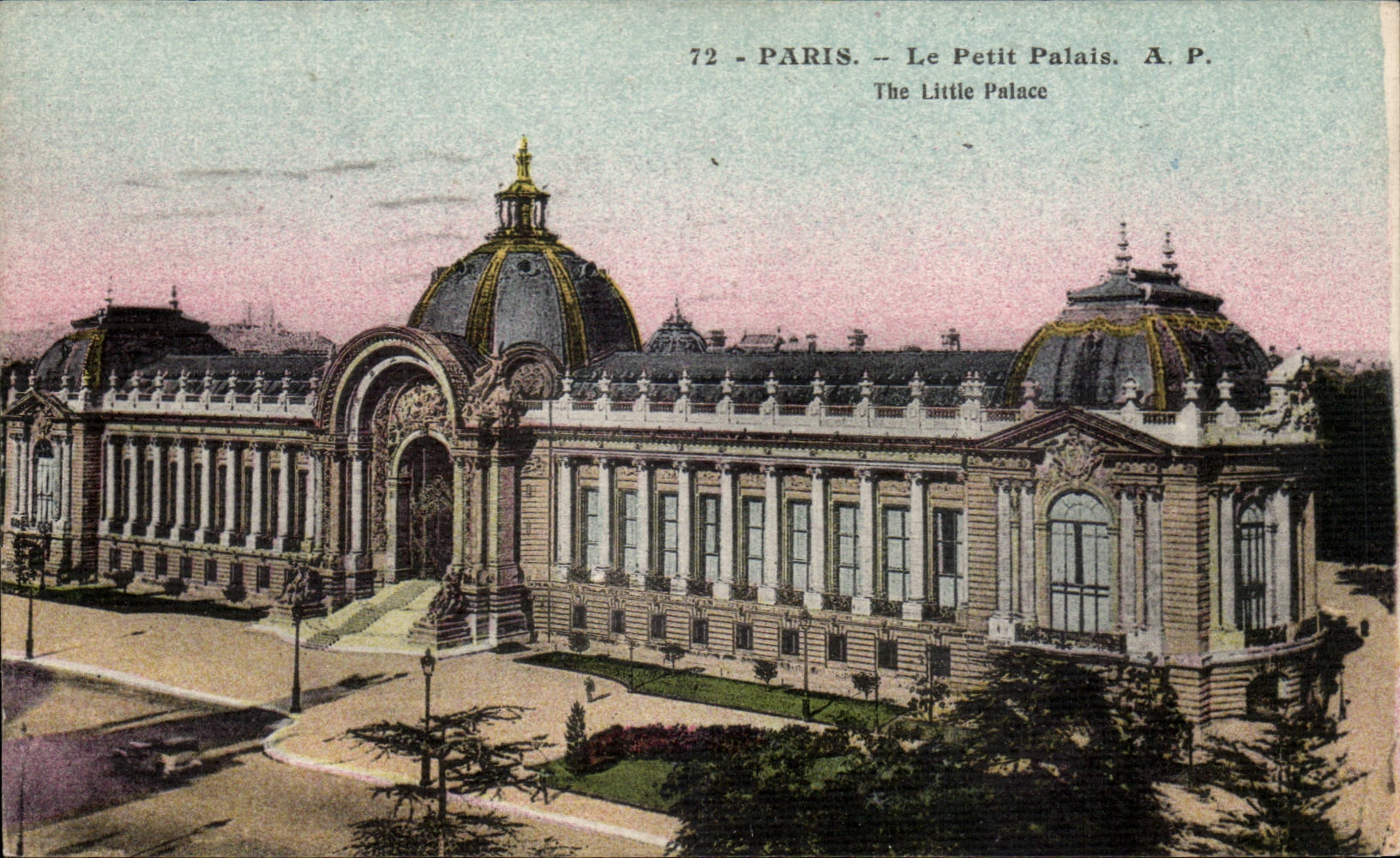 Paris 8 - The Petit Palais - CPA