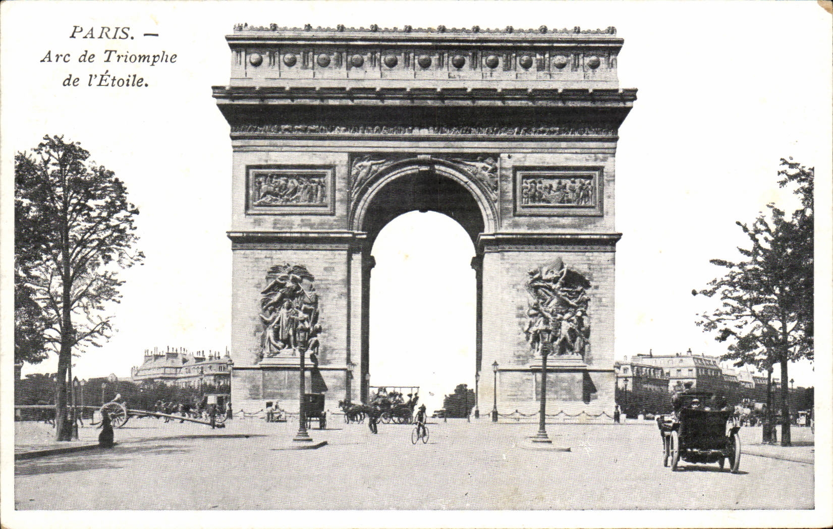 Paris 8 - Arc de Triomphe - Etoile - the CPA
