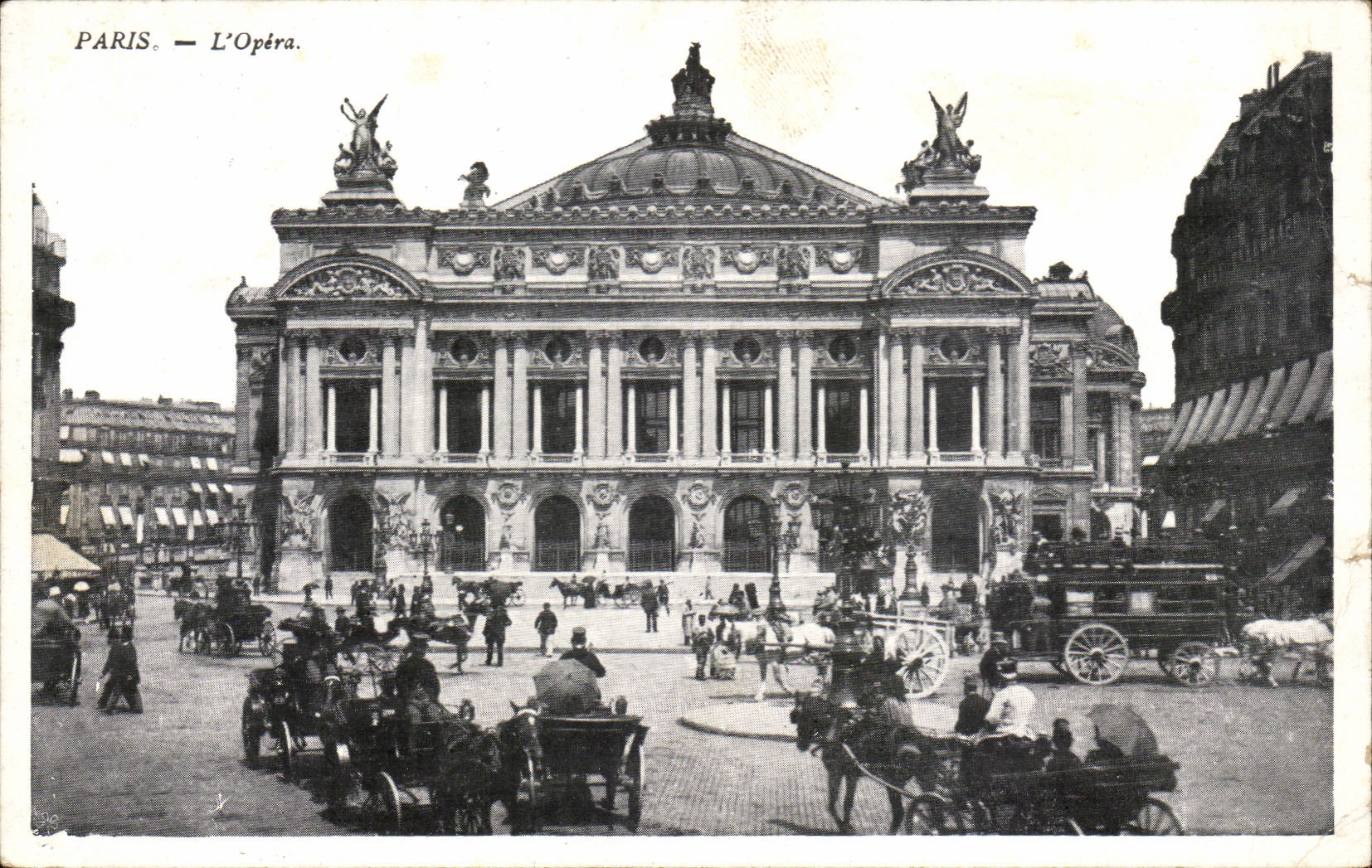Paris 9 - L'Opera - CPA 