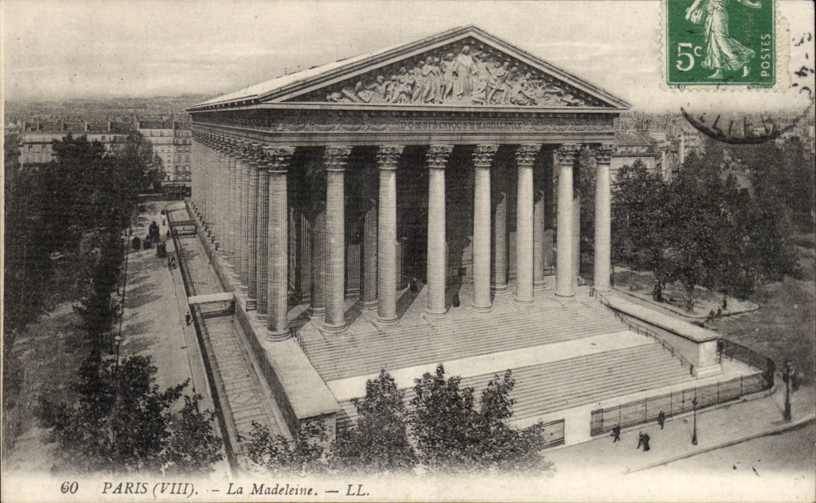 Paris - 8 - the Madeleine - CPA