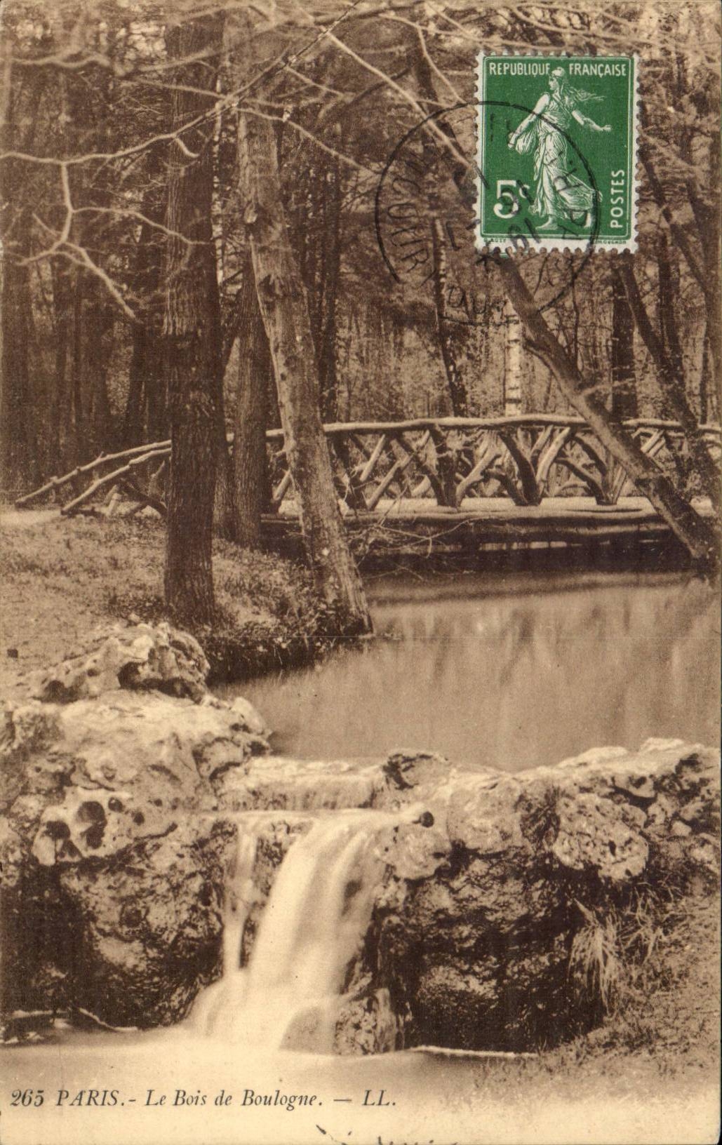 Paris - 16 - Le Bois de Boulogne - CPA