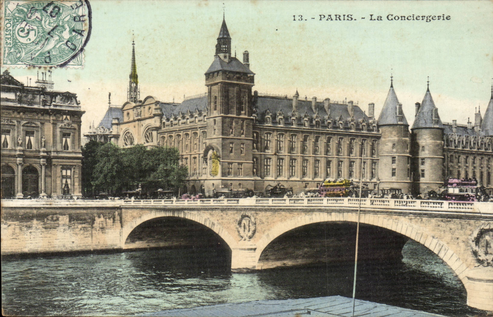 Paris - 1 - La Conciergerie - CPA 