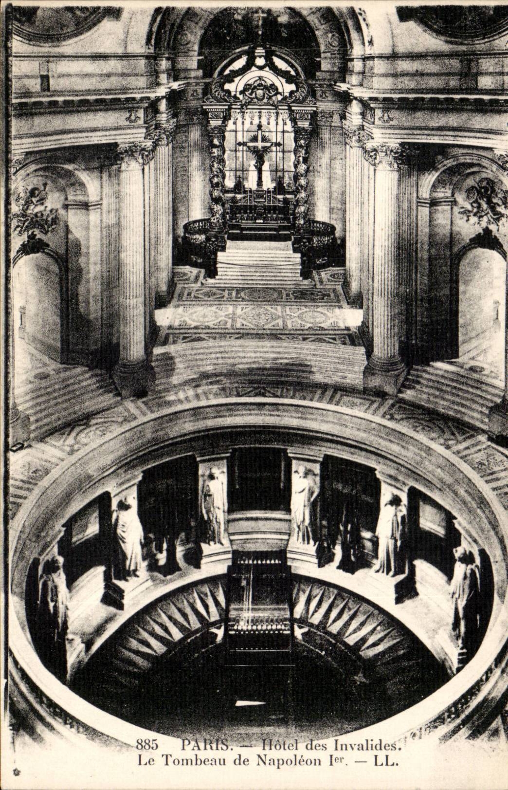 Paris - 7 - Tomb of Napoleon - Hotel of Invalides - CPA