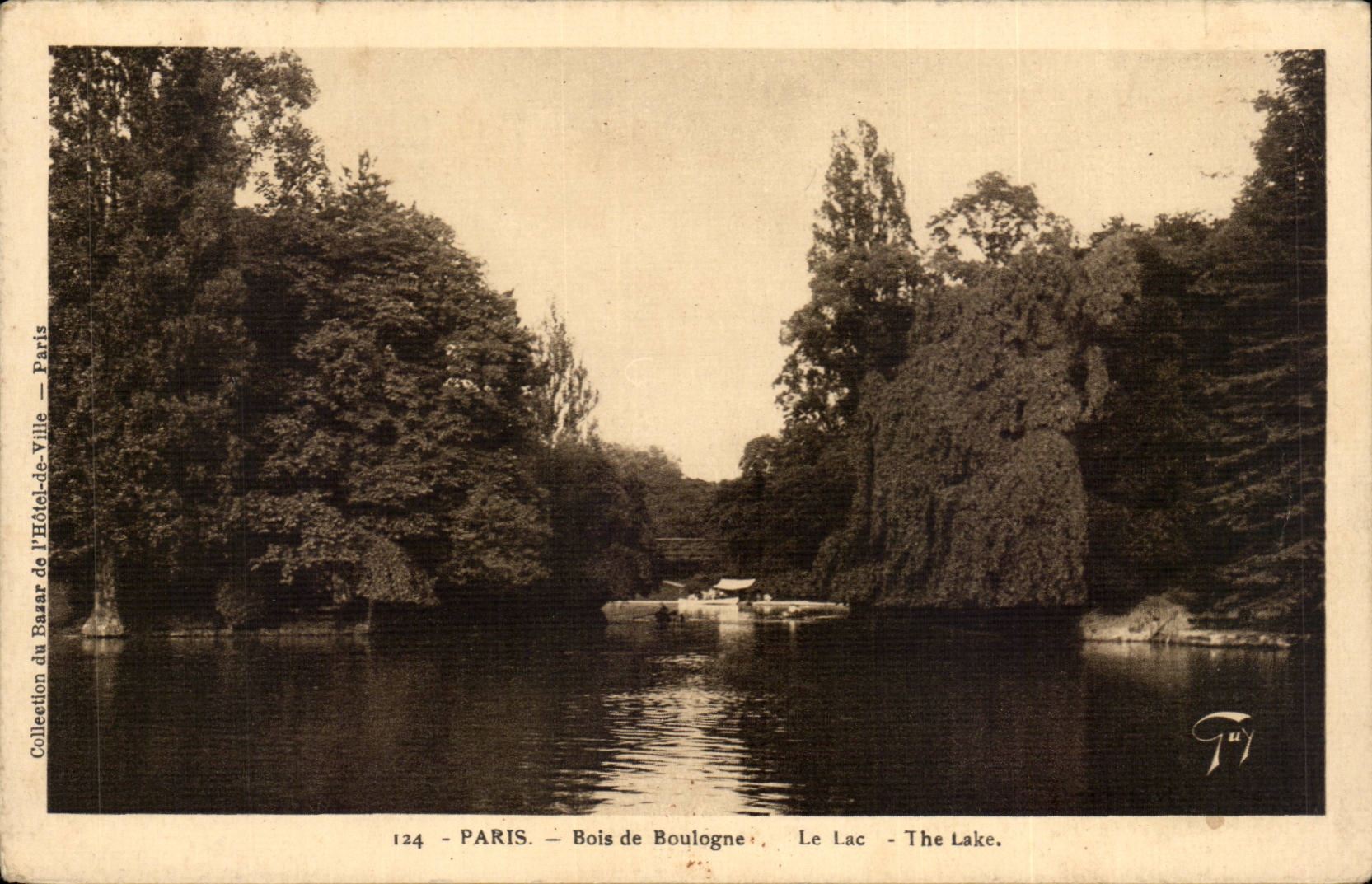 Paris - 16 - Bois de Boulogne - Le Lac - CPA