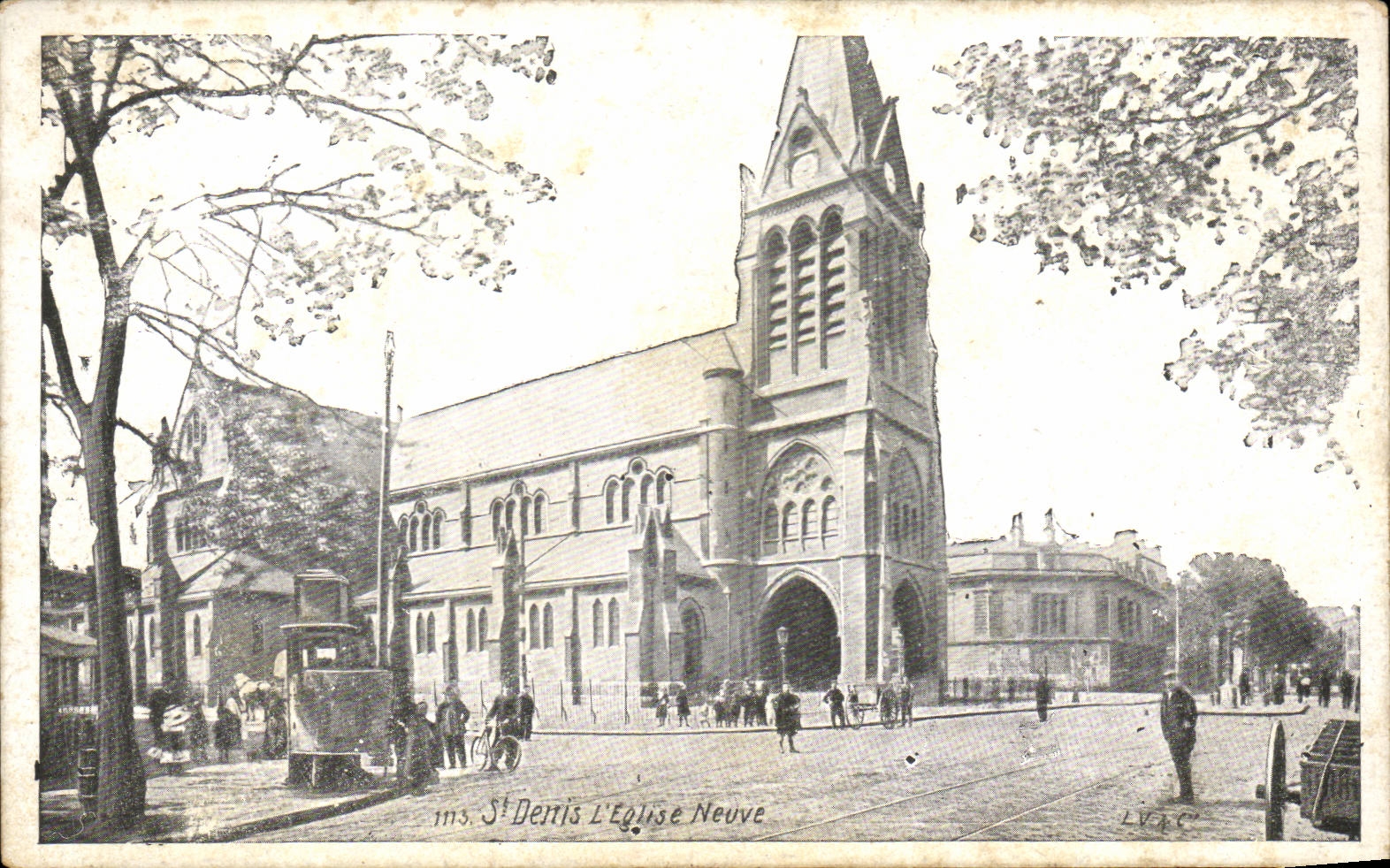 Paris - 10 - St Denis the New Church - CPA