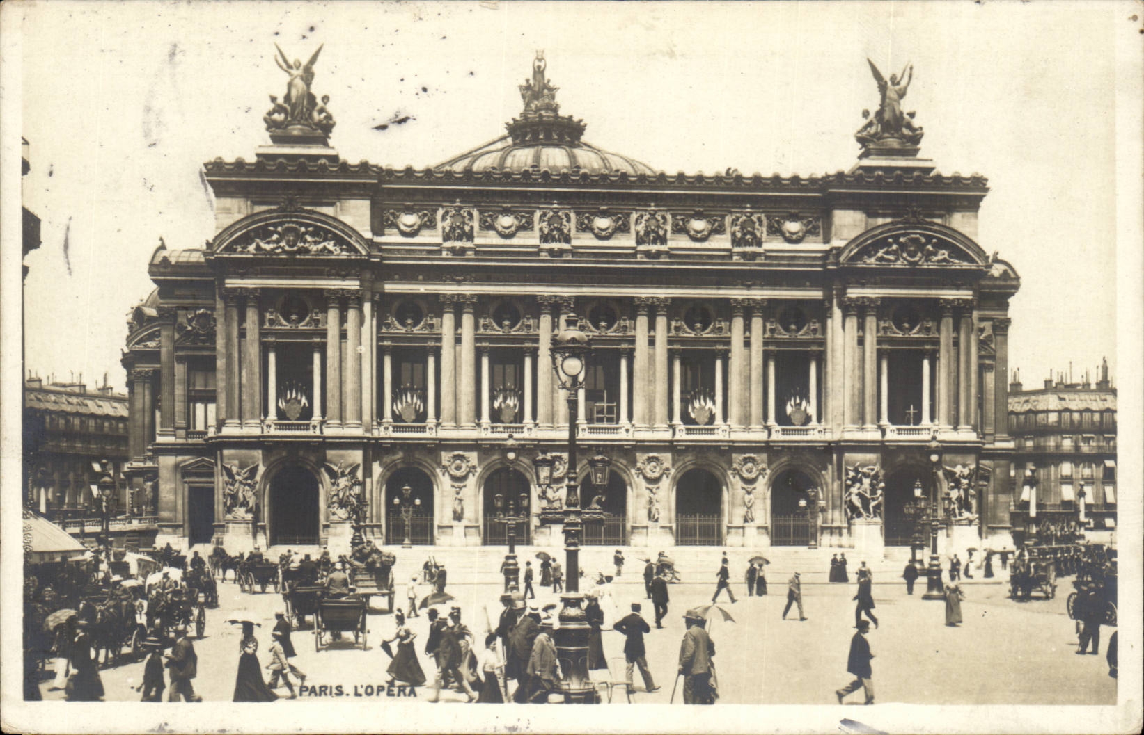 Paris - 8 - Opera CPA