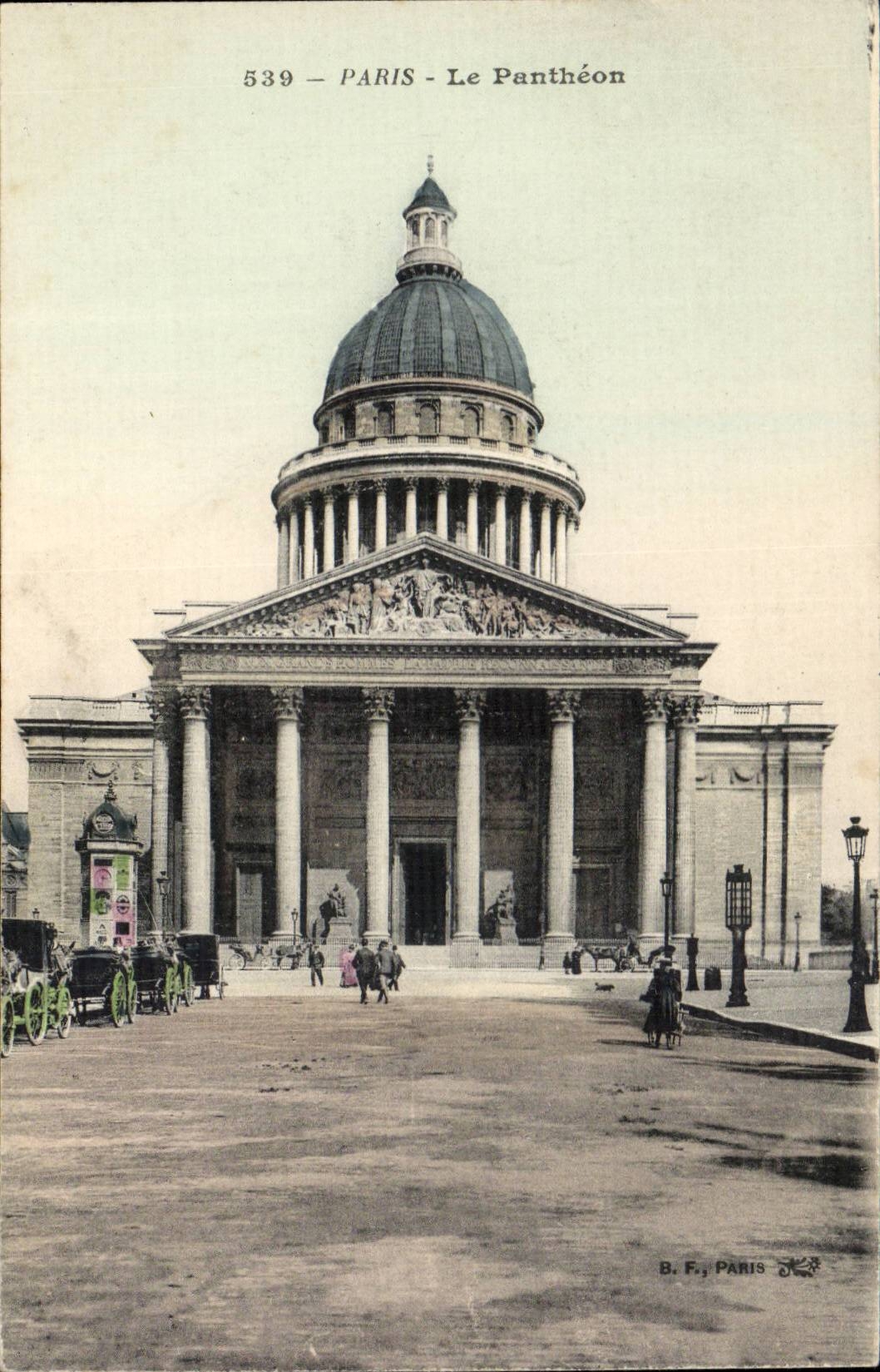 Paris - 5 - the Pantheon CPA