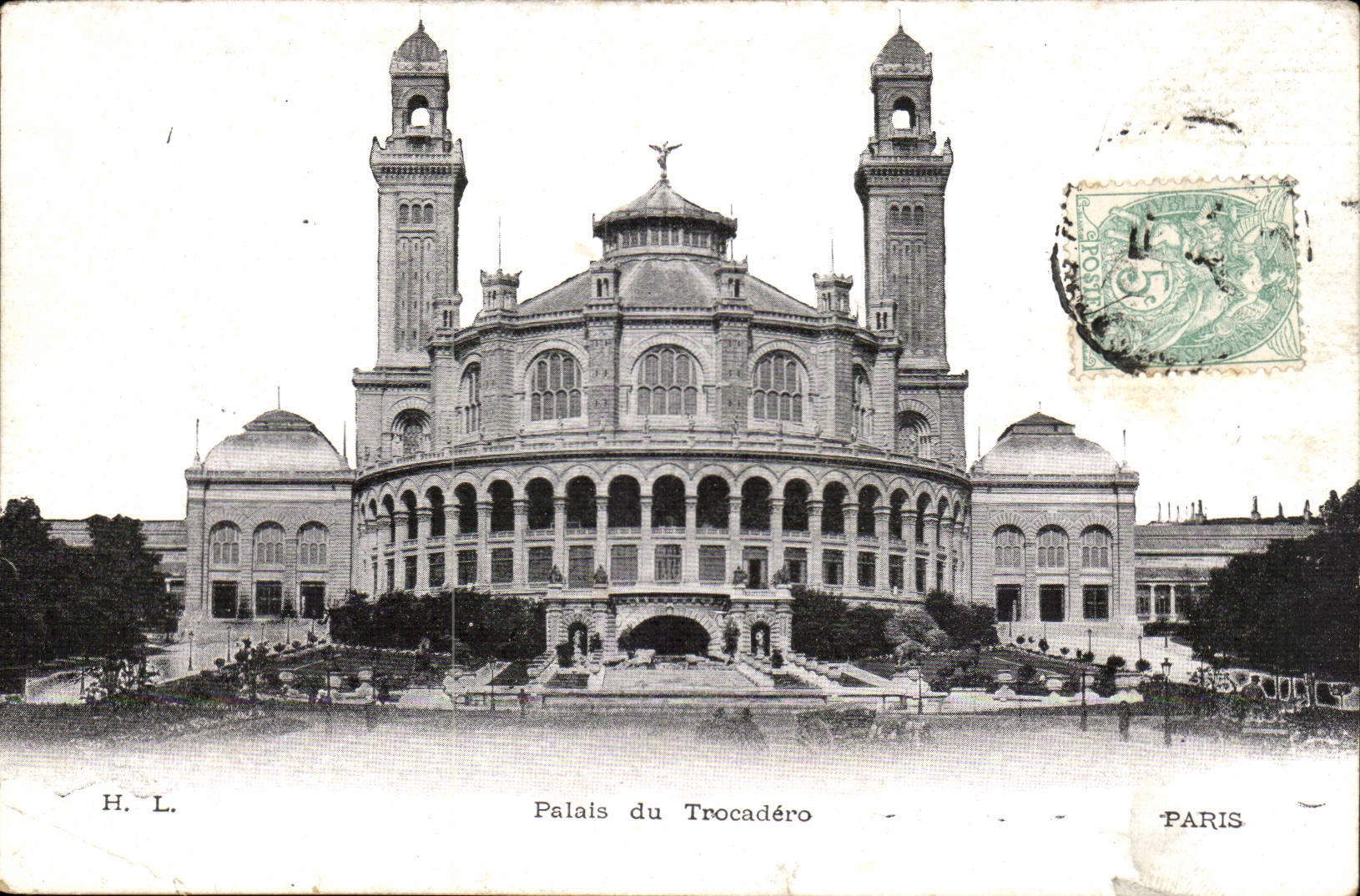 Paris - 16 - Palais du Trocadero CPA 
