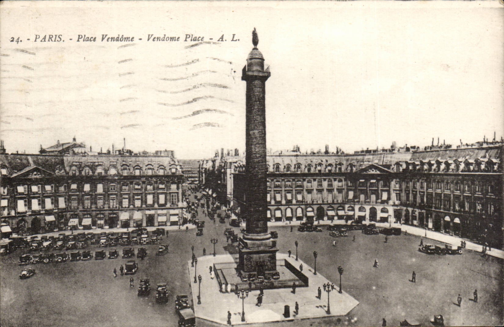 Paris - 1 - Place Vendome CPA