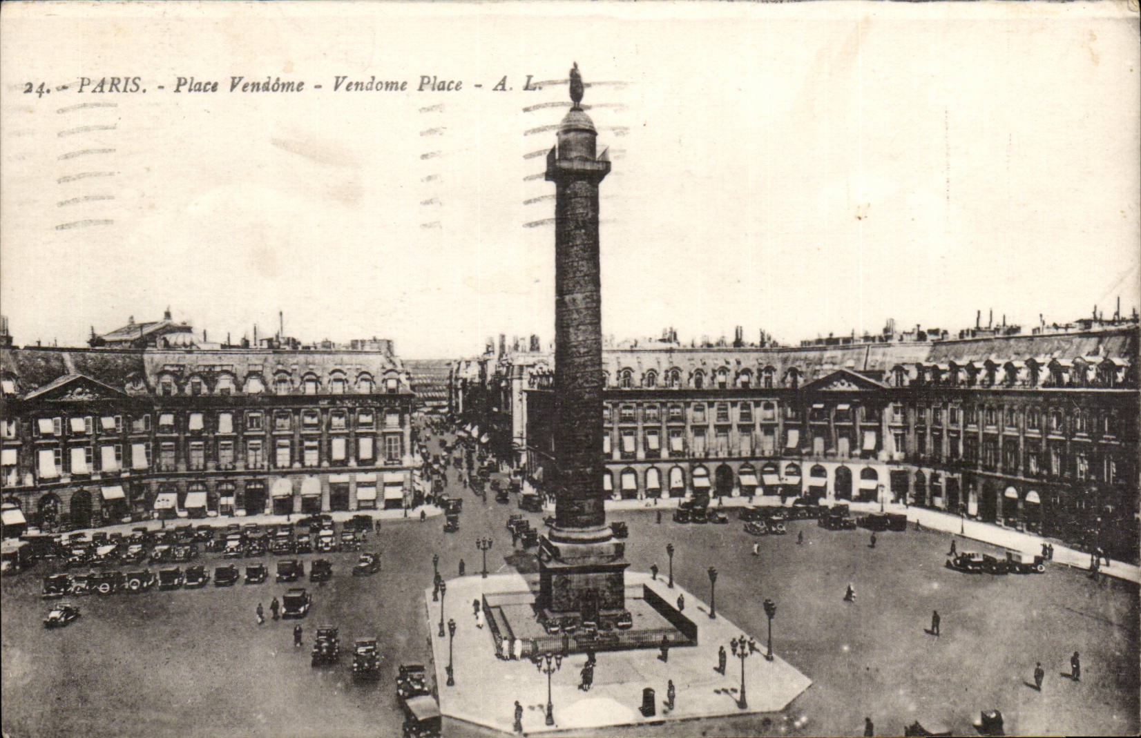 Paris - 1 - Place Vendome CPA