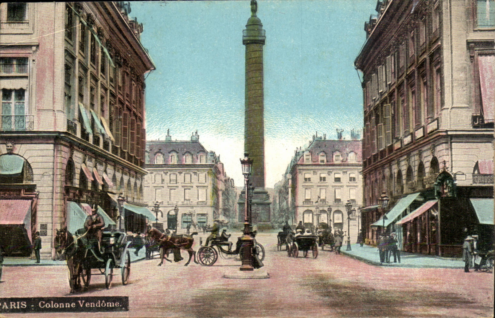 Paris 1 - Colonne Vendome - CPA