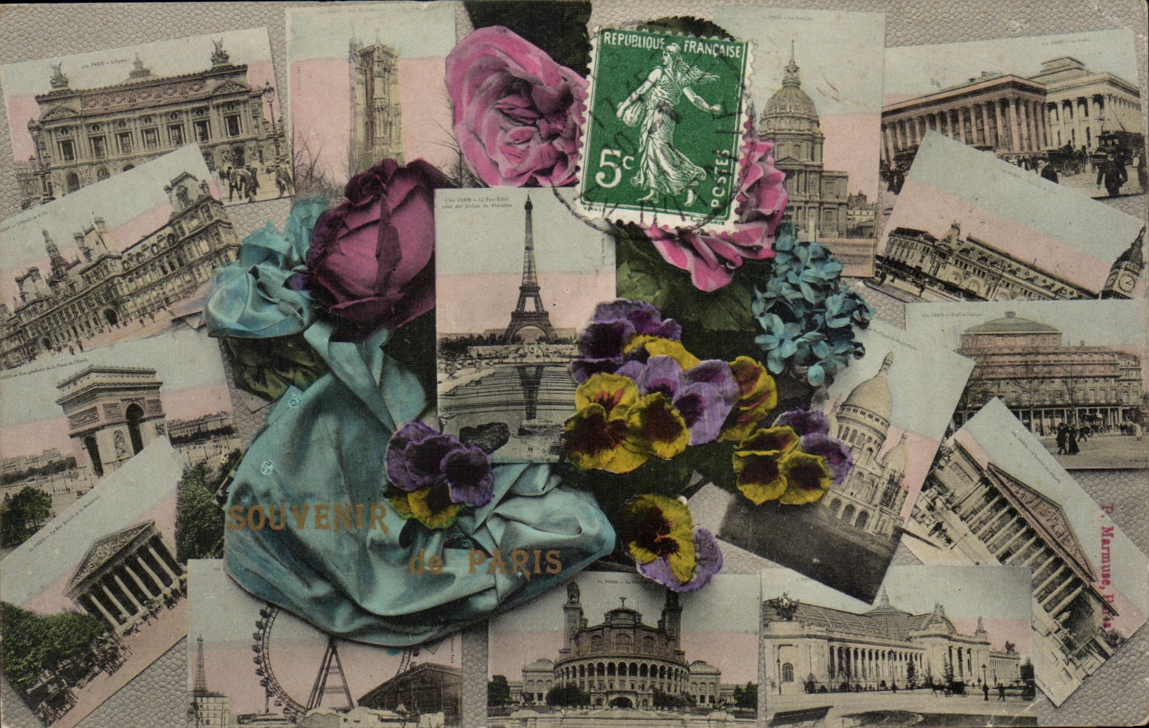 Paris - 1 - Souvenir - CPA 