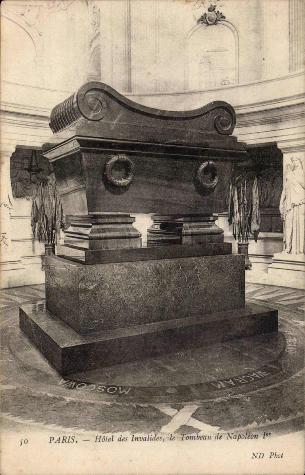 Paris - 7 - Hotel be Invalides - Tomb of Naploleon 1 - CPA