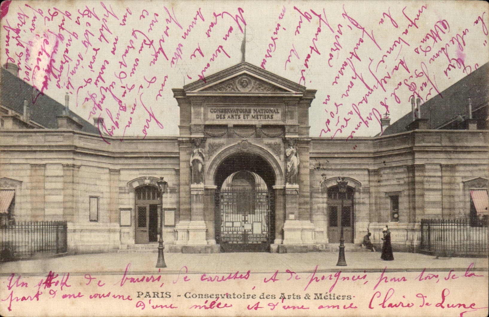 Paris - 3 - Academy of Arts and Trades - CPA