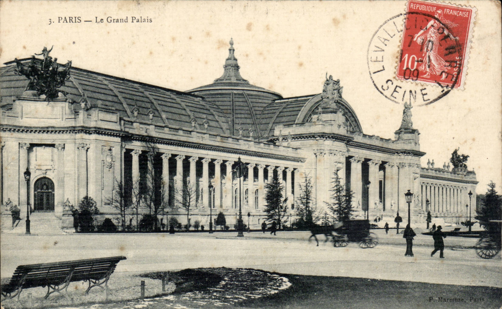 Paris - 8 - the Grand Palais - CPA