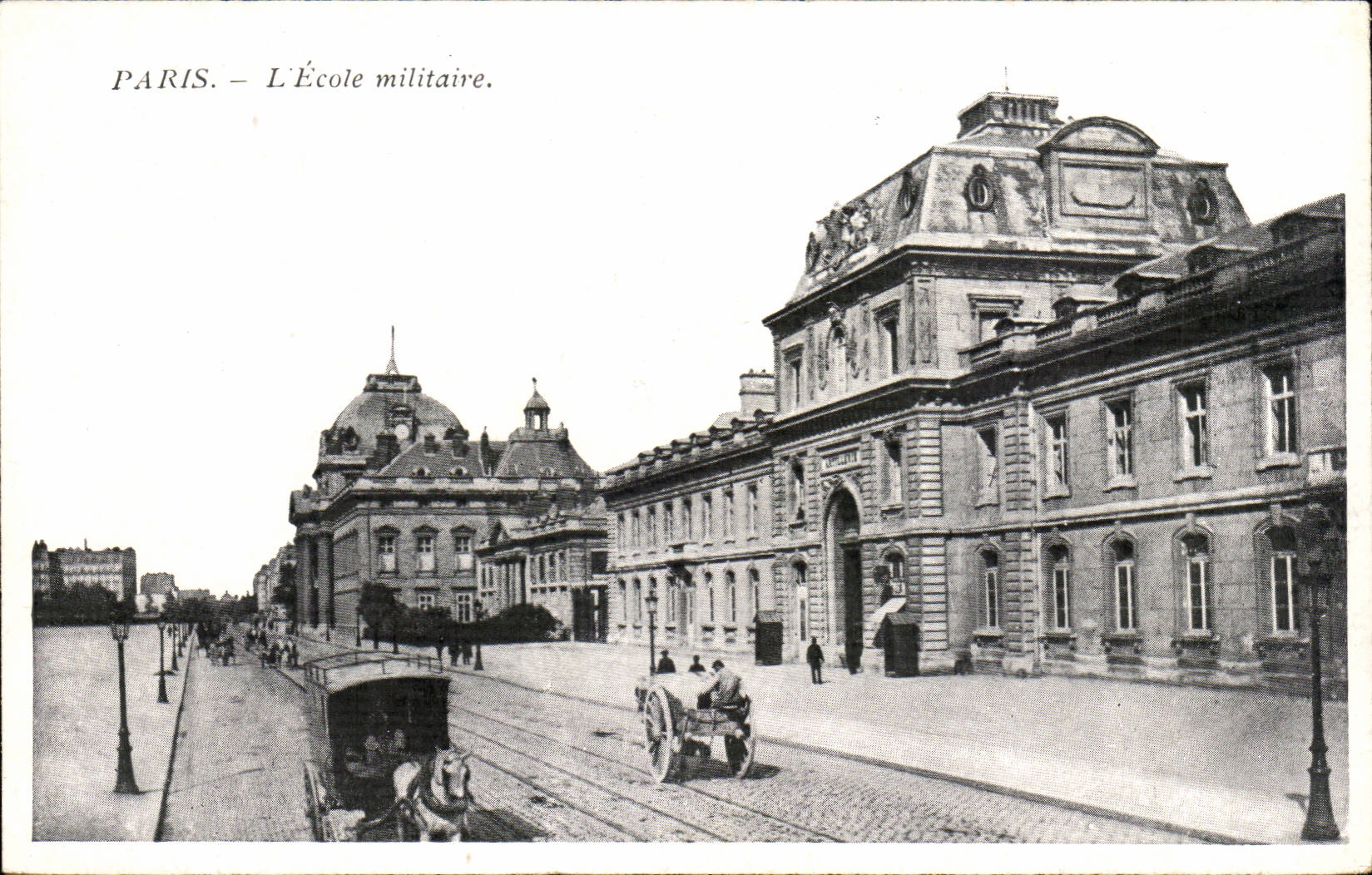 Paris - 7 - Military academy - Barouche CPA