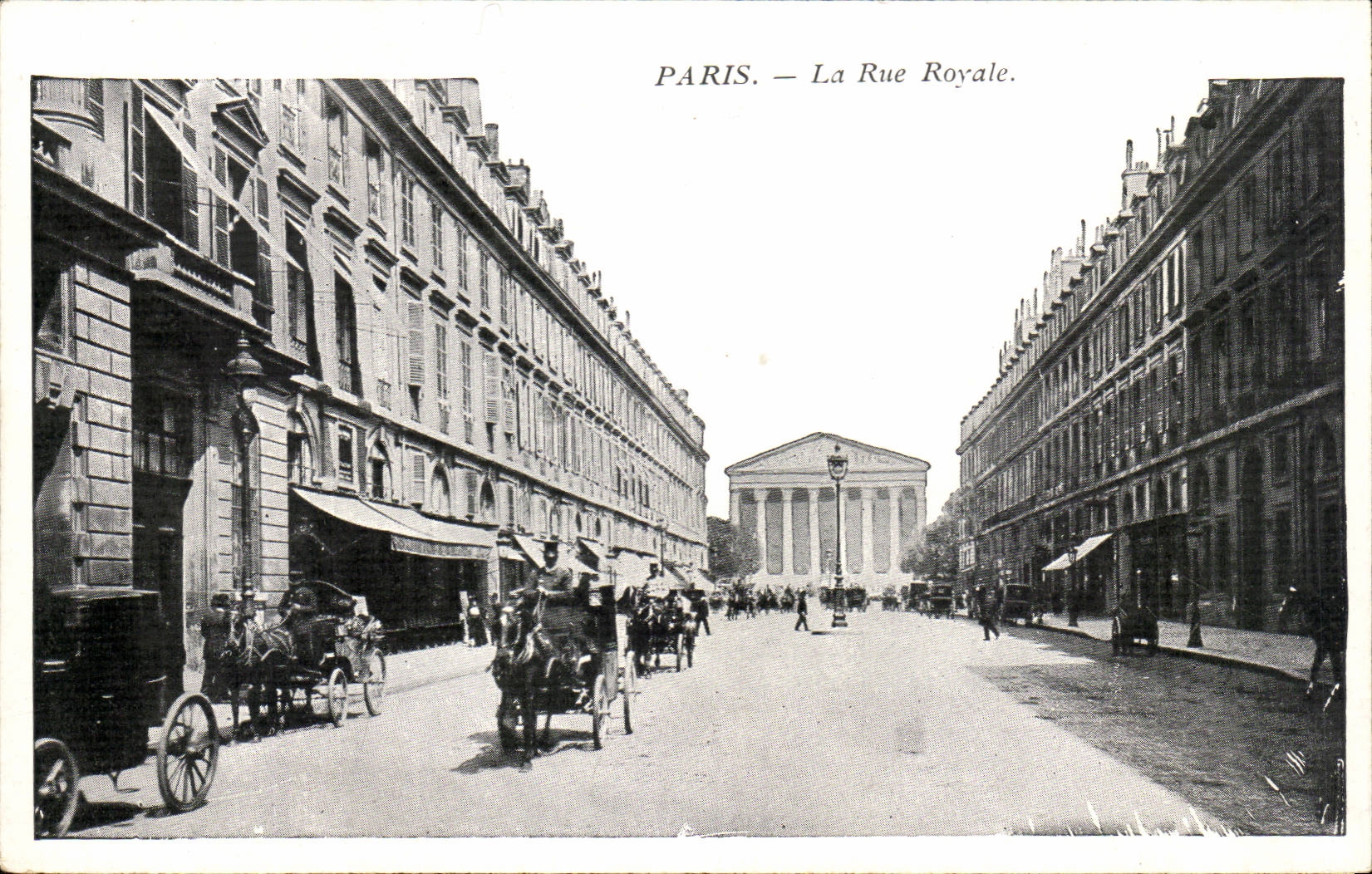 Paris - 8 - Royal Street CPA