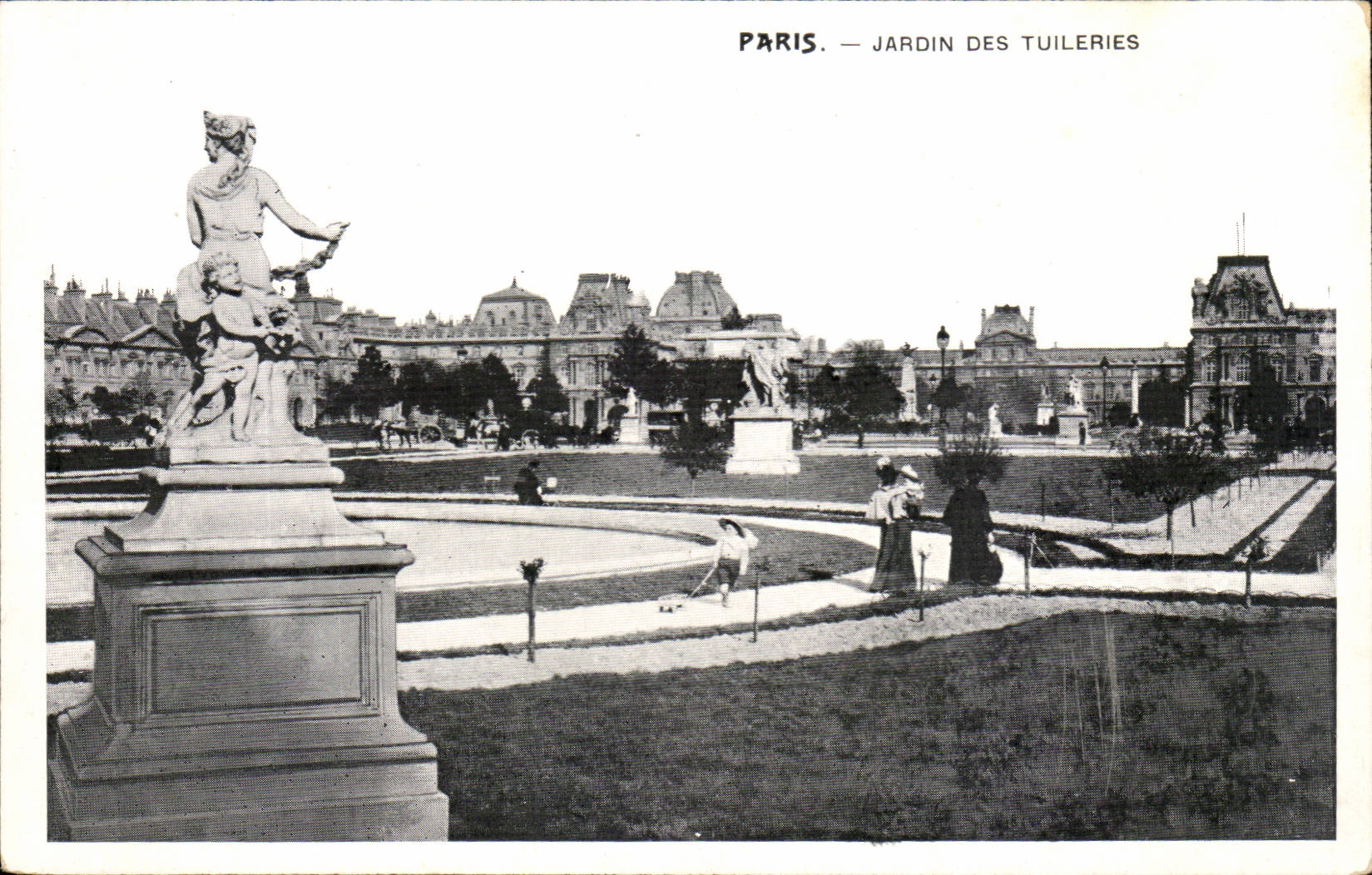 Paris - 1 - Jardin des Tuileries CPA 