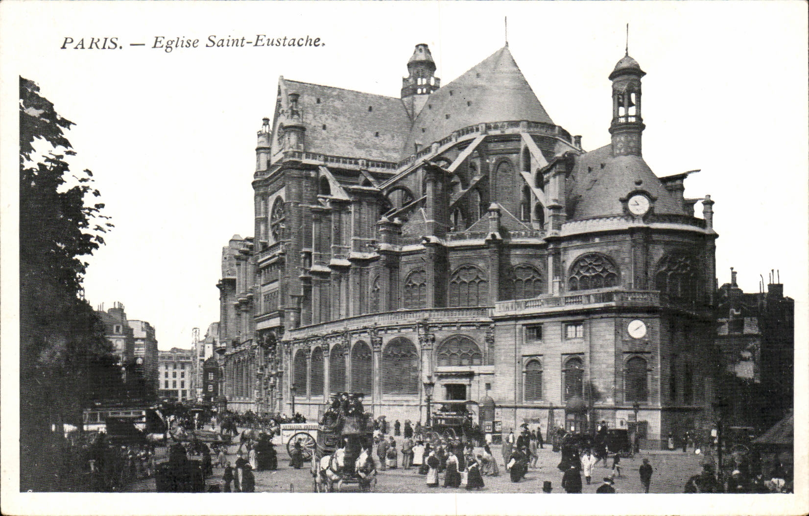 Paris 1 Eglise Saint Eustache CPA